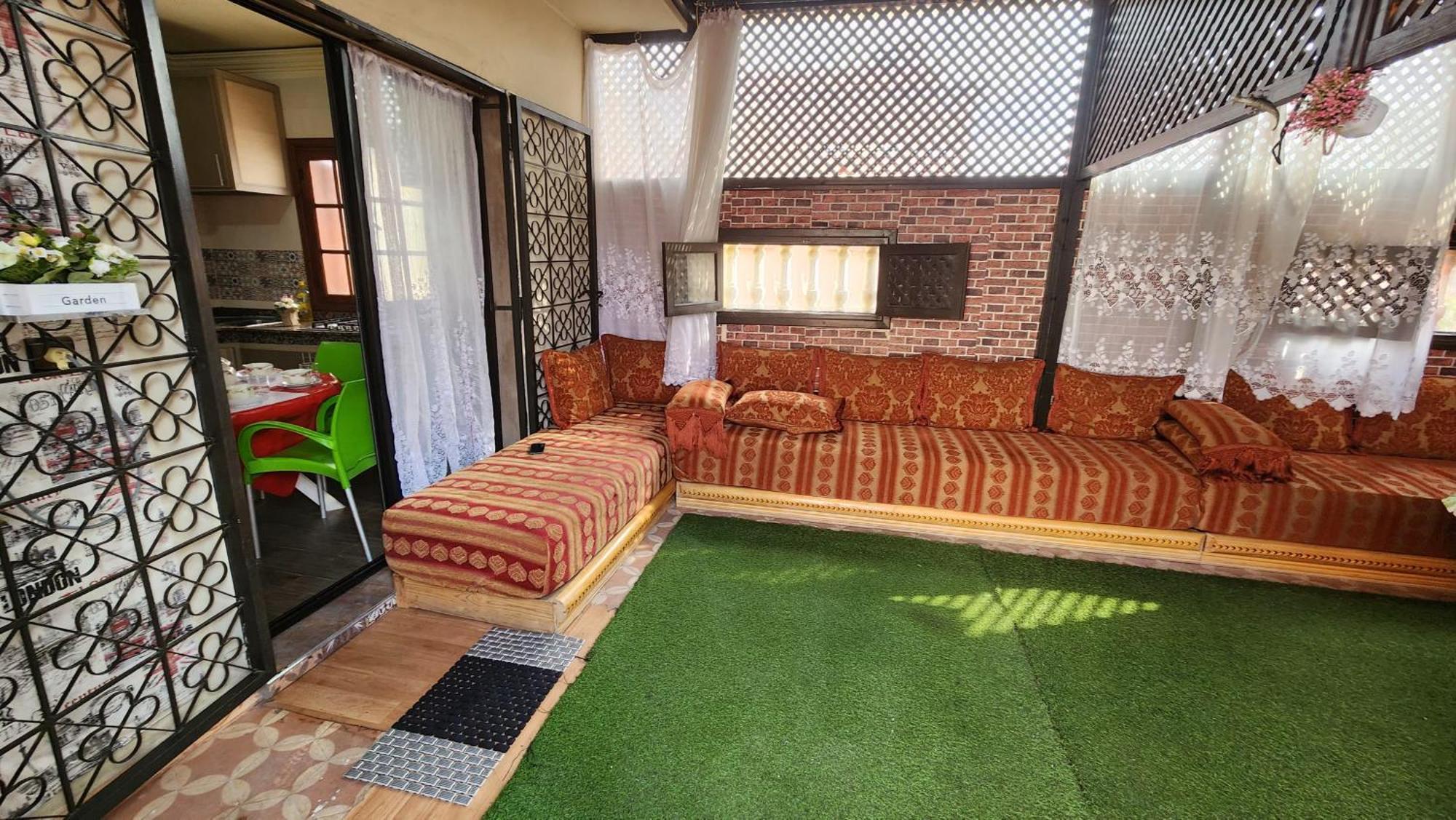 Appartement Riad 5Min A Pied De L'Aeroport มาร์ราเกช ภายนอก รูปภาพ