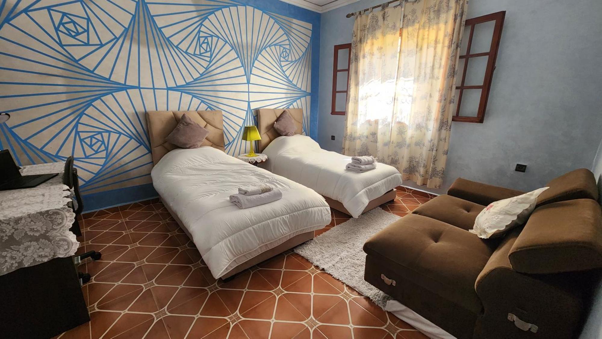 Appartement Riad 5Min A Pied De L'Aeroport มาร์ราเกช ภายนอก รูปภาพ