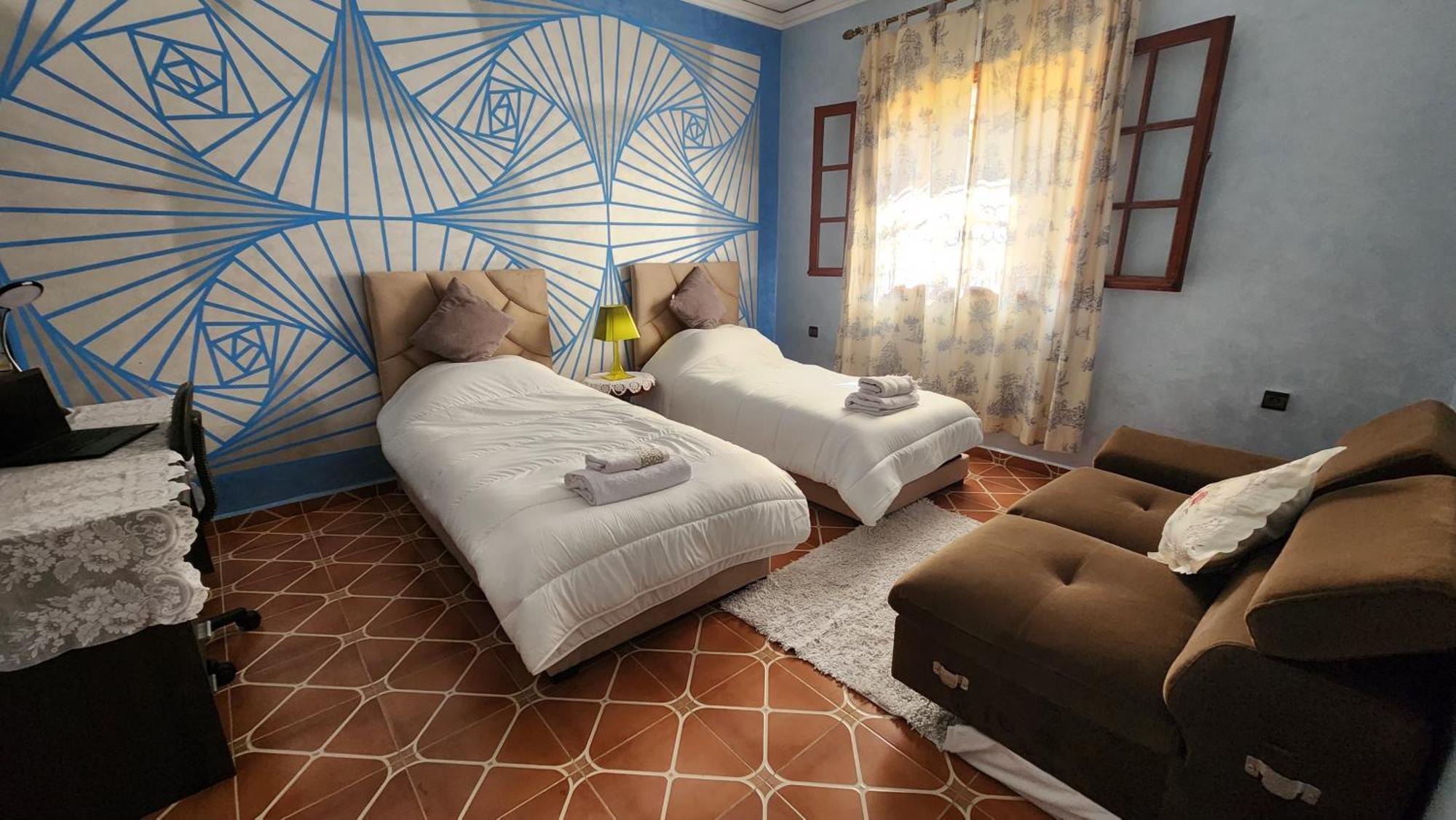 Appartement Riad 5Min A Pied De L'Aeroport มาร์ราเกช ภายนอก รูปภาพ